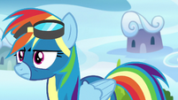 Rainbow approaches her parents annoyed S7E7