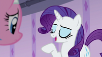 Rarity "Applejack is too stubborn to relax" S6E10