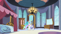 Rarity "I get to stay here?" S2E9