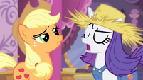 Rarity 'I can like plowin' fields and haulin' apples just as much' S4E13
