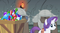 Rarity bathed in weeks S1E19