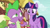 Spike "hoping we could take the scenic way" S5E3