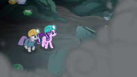 Starlight and Maud watch the wall collapse S7E4