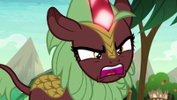 Dark-red Kirin spouting hurtful words S8E23