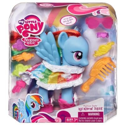 My Little Pony plush toys for children 4,72 Fluttershy Applejack Pinkie  Pie New