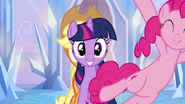 Pinkie Pie ma znaczek Twilight Sparkle