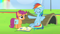 Rainbow Dash -I can fall asleep anywhere- S7E7