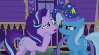 Starlight Glimmer whispering "one of them!" S6E25