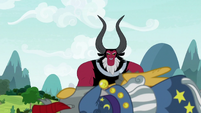 Tirek standing over the fallen Pillars S9E24