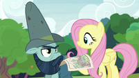 Fluttershy and Big Daddy working together S7E5