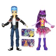 Friendship Games Flash Sentry and Twilight Sparkle toys