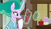 Mistmane levitating different herbs and leaves S7E16