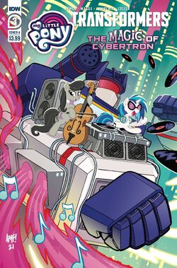 My Little Pony Transformers II issue 3 cover A.jpg