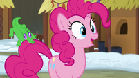 Pinkie Pie "we're not just visiting as friends" S7E11