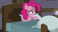 Pinkie Pie looking utterly miserable S8E3