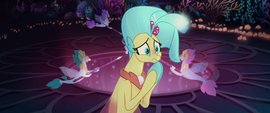 Princess Skystar pleading with her mother MLPTM