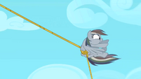 Rainbow Dash caught S2E02