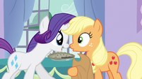 Rarity joyous squeal of delight S3E9