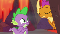 Smolder nodding to Spike S9E9