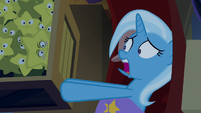 Trixie freaked out by her magic props S8E19