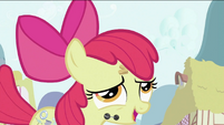 Apple Bloom after swallowing the flower S2E06