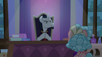 Chancellor Neighsay in Twilight's chair S8E25