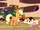 Fluttershy covers her head with a book S3E05.png