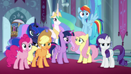 Mane Six shocked by Discord's deception S9E2