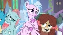 Ocellus, Silverstream, and Yona horrified S9E3