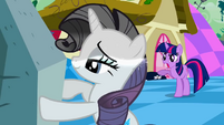 Twilight is baffled to see everypony turning grey