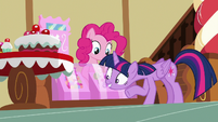 Twilight Sparkle browsing bakery sweets S7E3