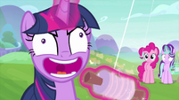 Twilight Sparkle laughing maniacally MLPS4