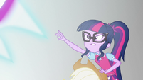 Twilight Sparkle reaching out for the mirror wall EGS3