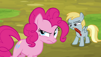 Unnamed filly looking annoyed S4E22