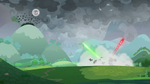 Wide view of the battle for Equestria S9E25