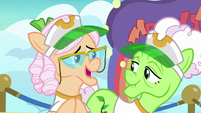 Apple Rose suggests the rainbow fountains S8E5