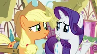Applejack skeptical; Rarity innocently confused S7E9.png (1.12 MB)