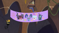Cozy Glow's banner of villains S9E8