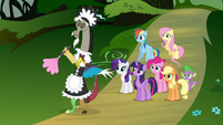 Discord dressed as French maid S4E02