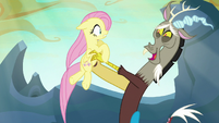 Discord happy to see Fluttershy S6E26