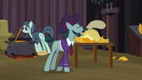 McColt stallion throws bag on a table S5E23