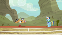 Quibble kicks the ball and misses S9E6