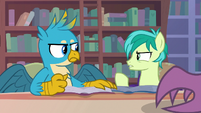 Sandbar surprised at Gallus S8E22