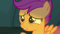 Scootaloo extremely scared of the cave S7E16