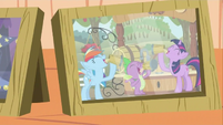 Twilight, Rainbow, and Spike cider season photo S2E21