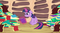 Twilight Sparkle after reading her entire library S2E21