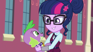 Twilight happy that Spike is okay EG3