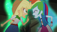 Applejack and Rainbow arguing EG2