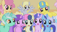 Did Derpy just say "Muffins?"