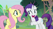 Rarity laughing with embarrassment S8E4